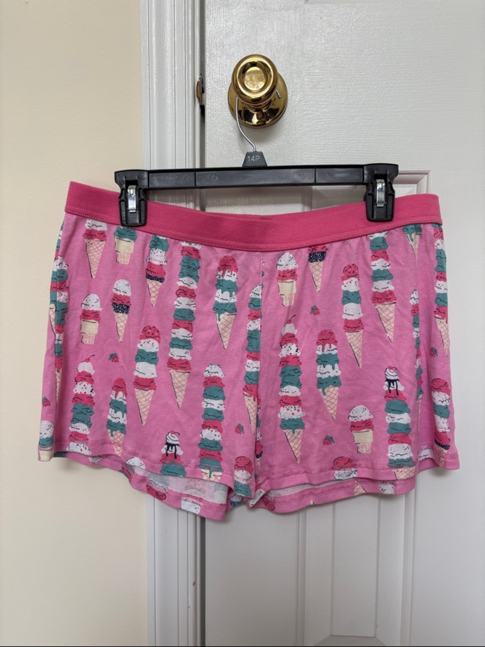 Munki Nite Nite Ice Cream Cone Pajama Shorts